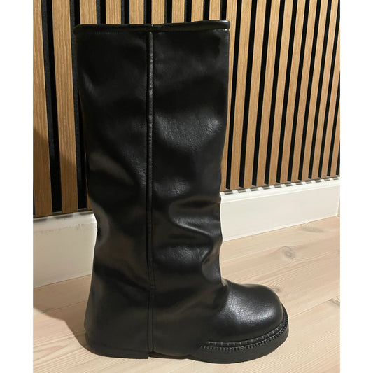 Alva – Sorte klassiske støvler