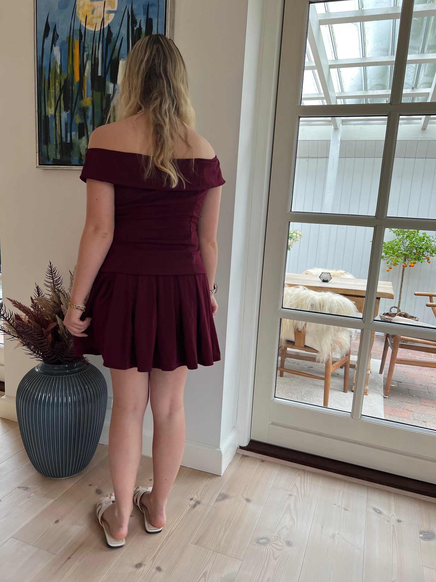 Off-shoulder top
