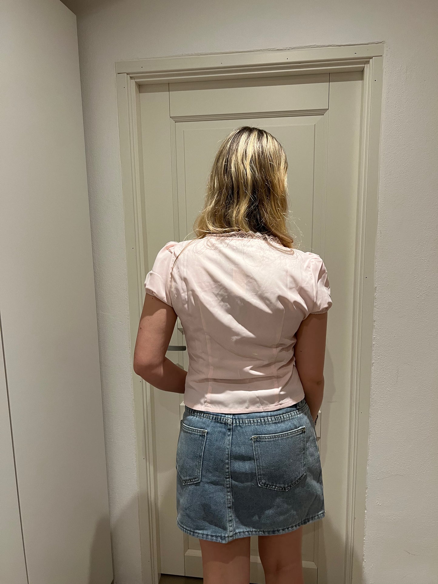 Luna Denim nederdel