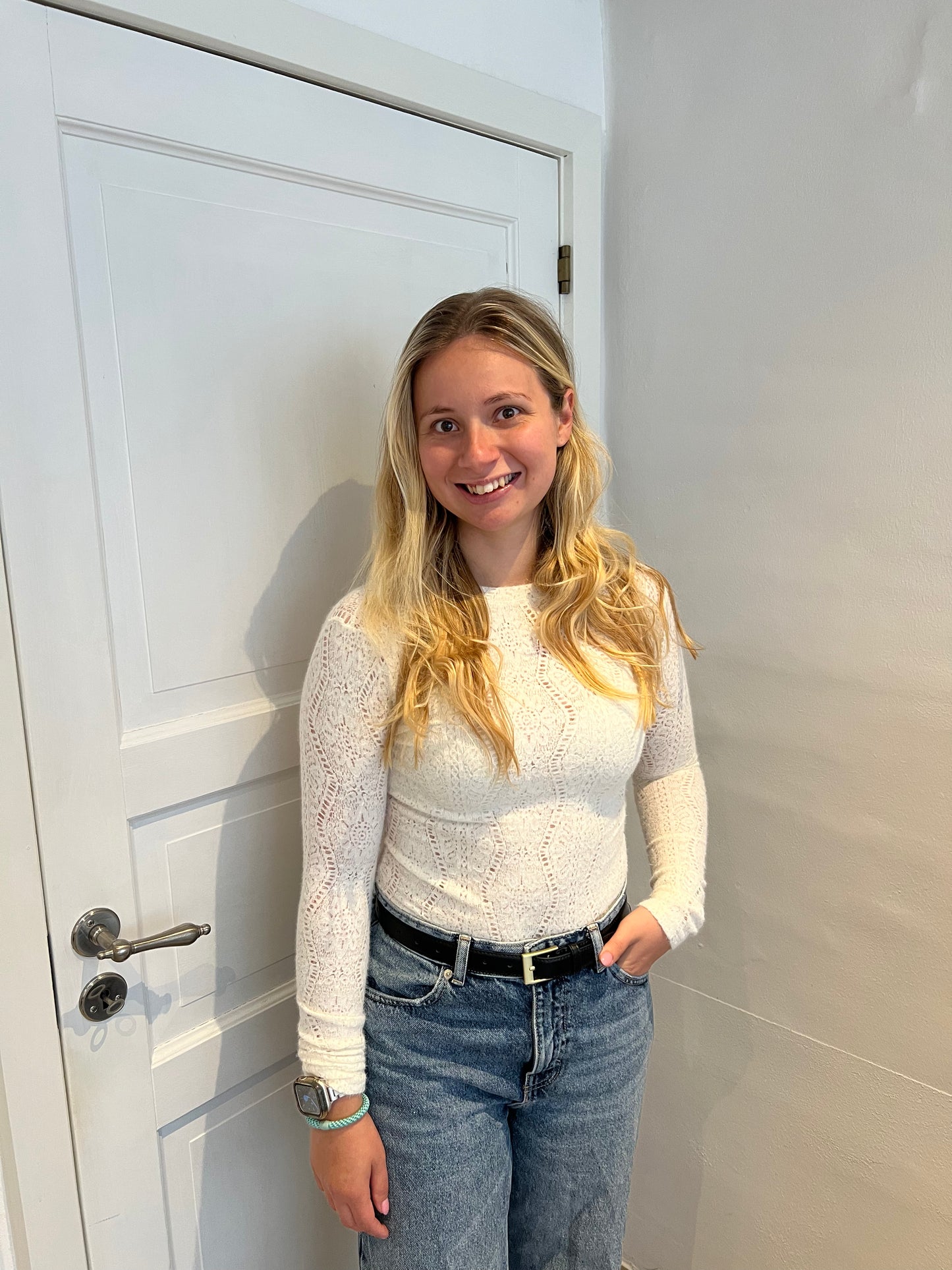Langærmet sweater