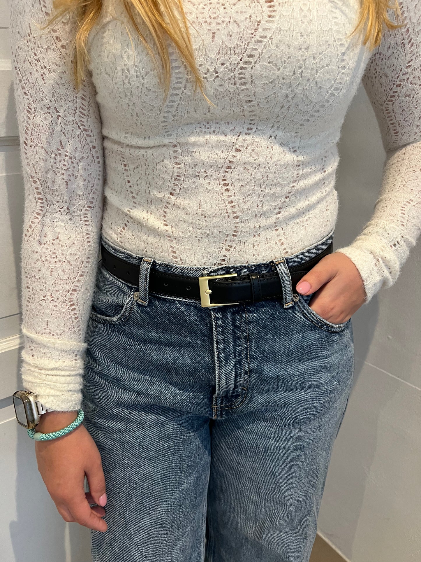 Langærmet sweater