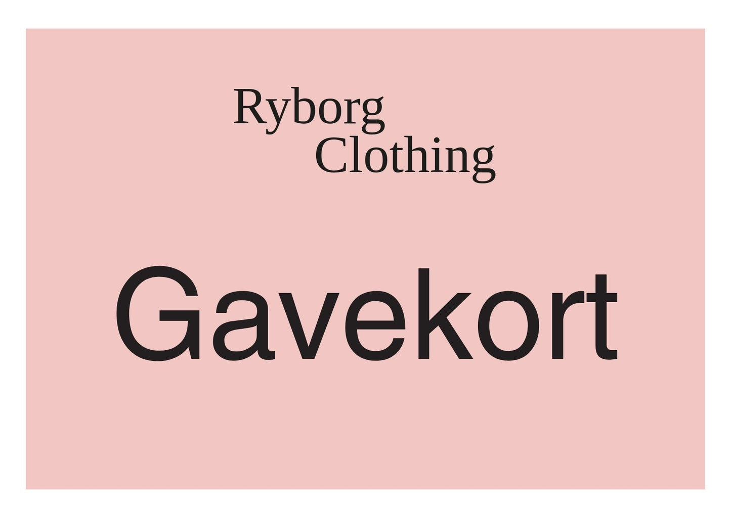 Gavekort
