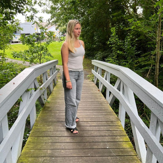 Stribet Top fra Ryborg Clothing