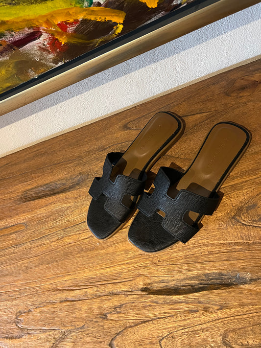 Sorte Sandaler
