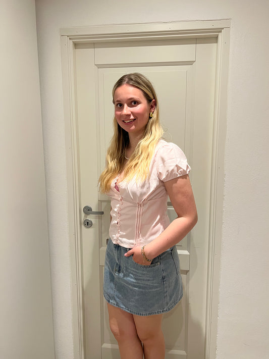 Denim nederdel