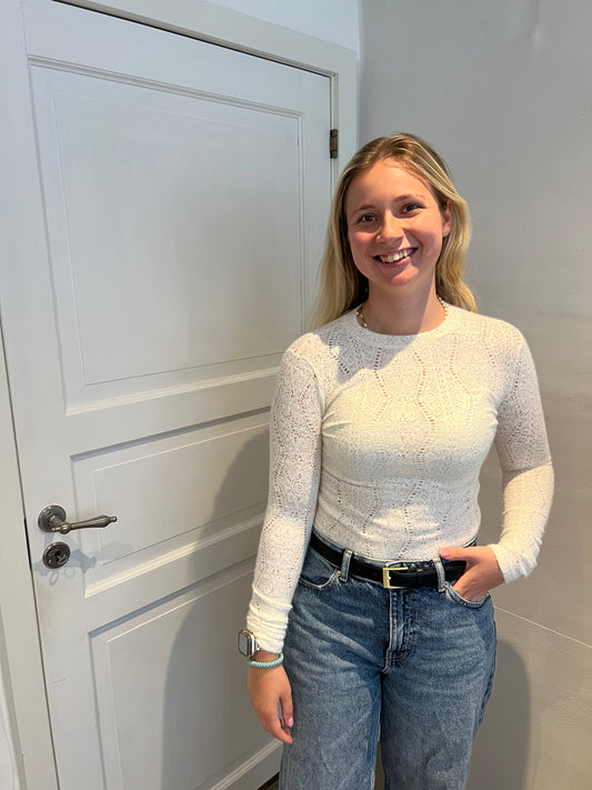 Langærmet sweater