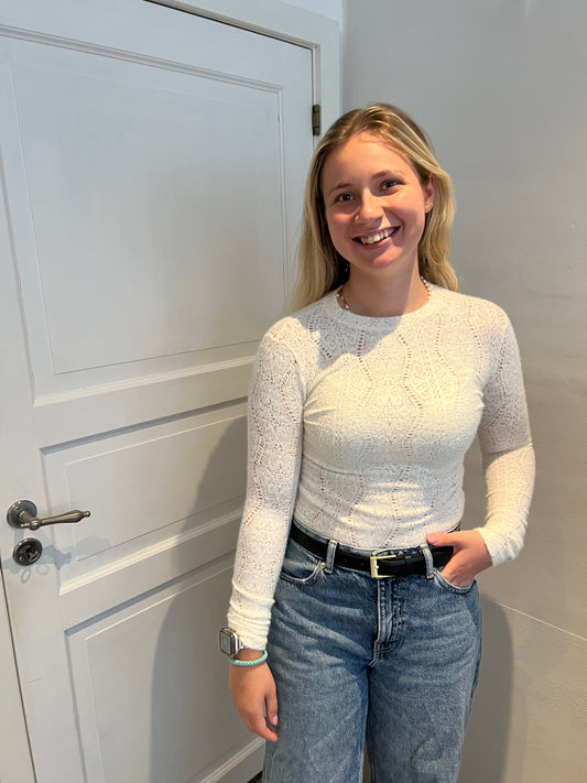 Langærmet sweater