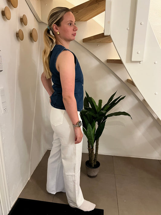 Hvide Jeans