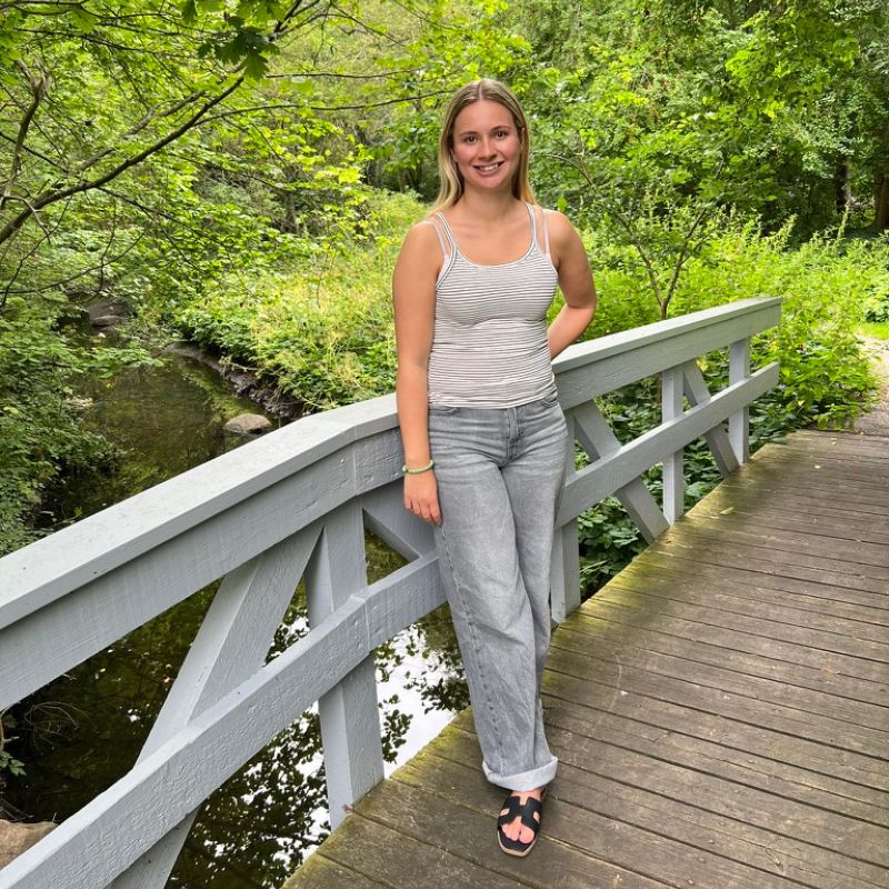 Stribet Top fra Ryborg Clothing